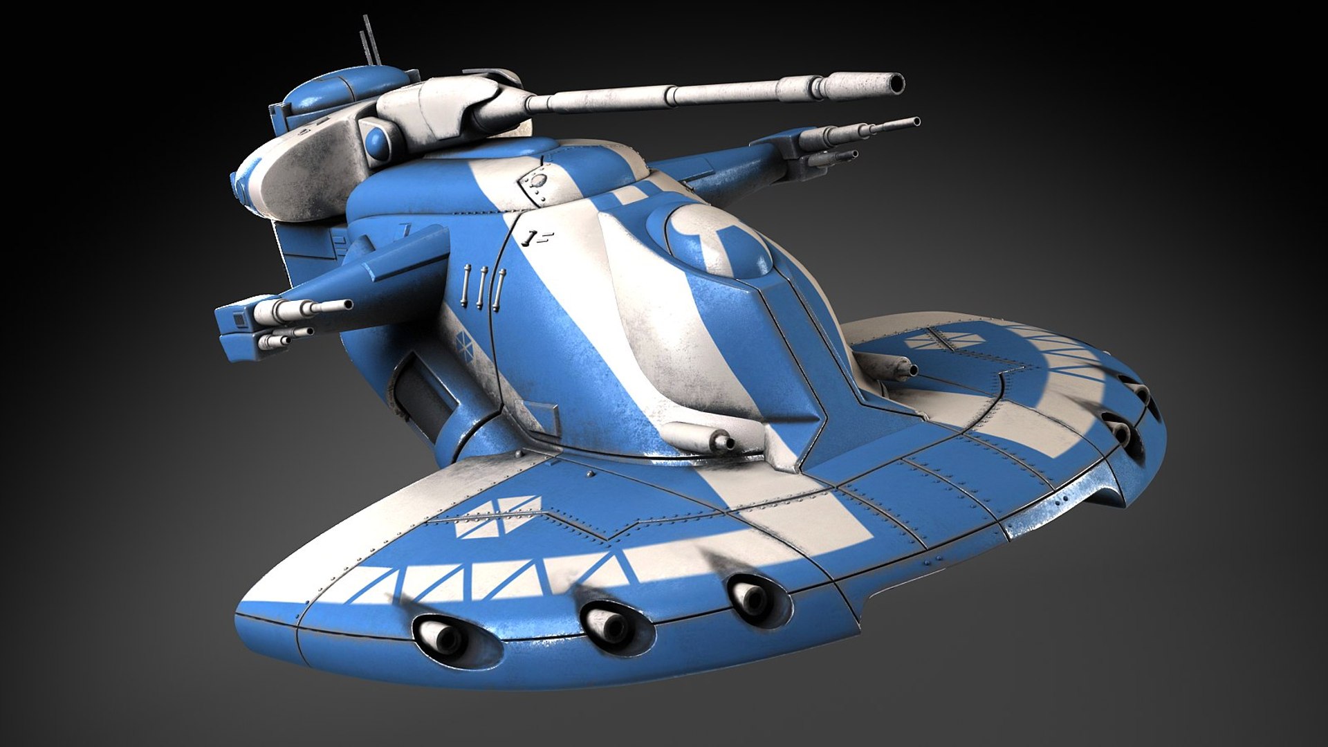 3d Star Wars Aat Model