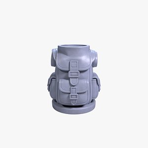 Backpack Pen Holder Adventurers Desk Organizer STL File 3D Printable File 3D