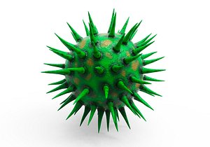 3D virus green