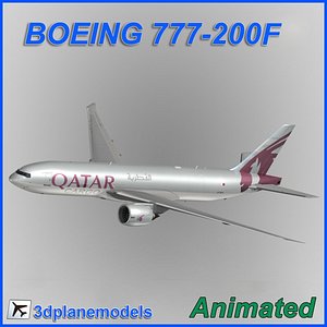 Boeing 777-200F Qatar Airways Cargo