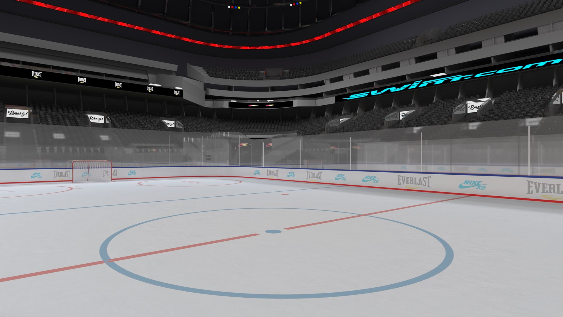 3D Model Ice Hockey Arena - TurboSquid 1748644