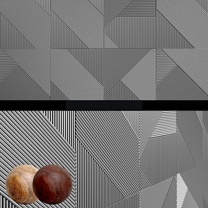 wooden panels emmemobili 3D model