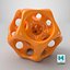 Hyper Loop Skeletal Ball 02 Orange