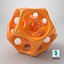 Hyper Loop Skeletal Ball 02 Orange