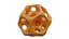 Hyper Loop Skeletal Ball 02 Orange