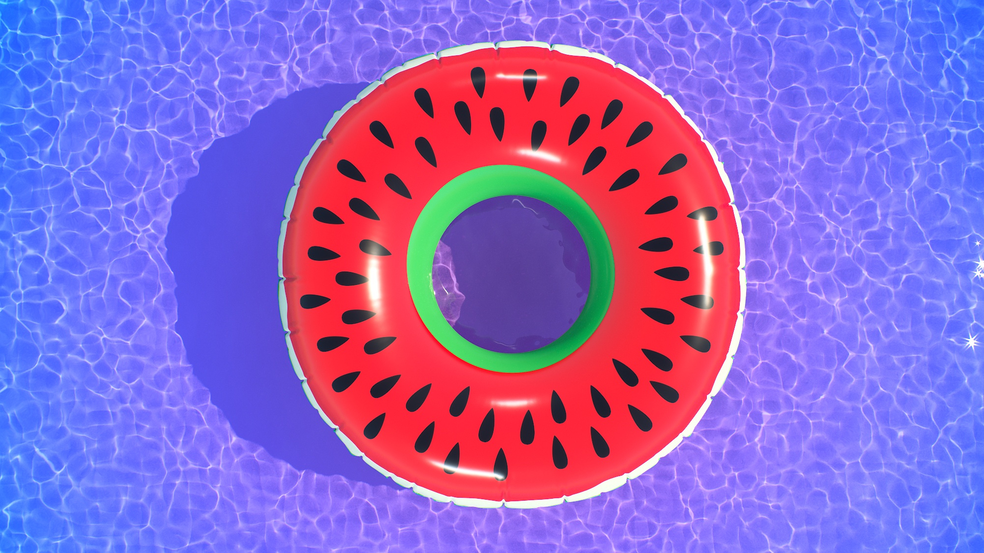 watermelon swim ring