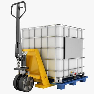 3d model pallet jack