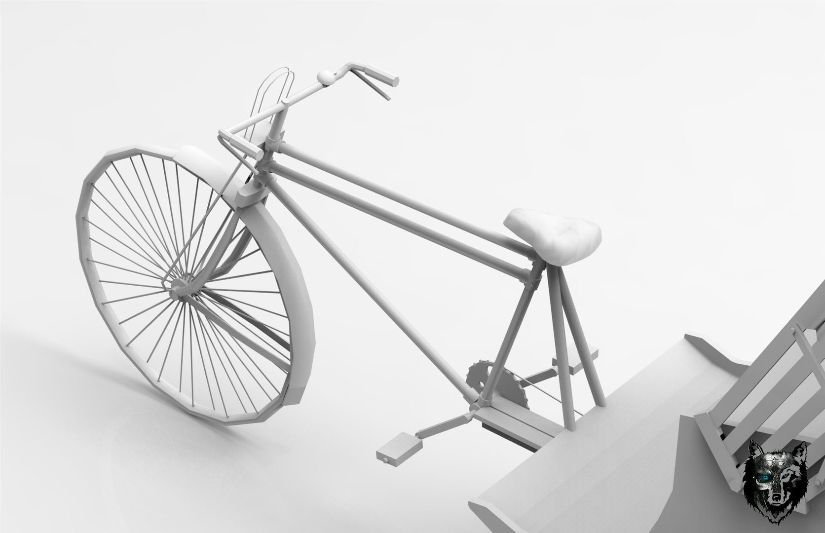 3d Asian Rickshaw