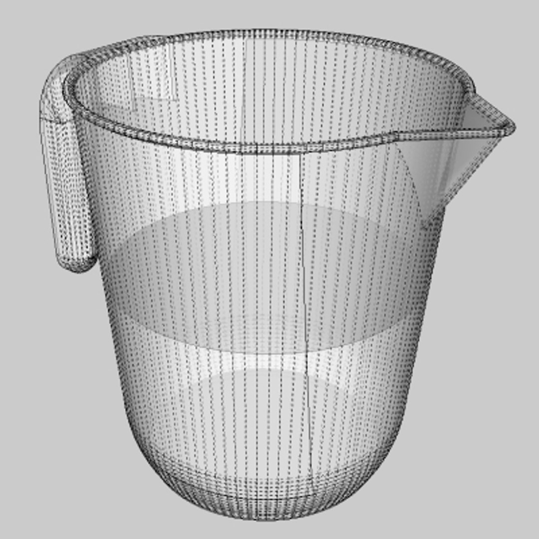 measuring jug obj