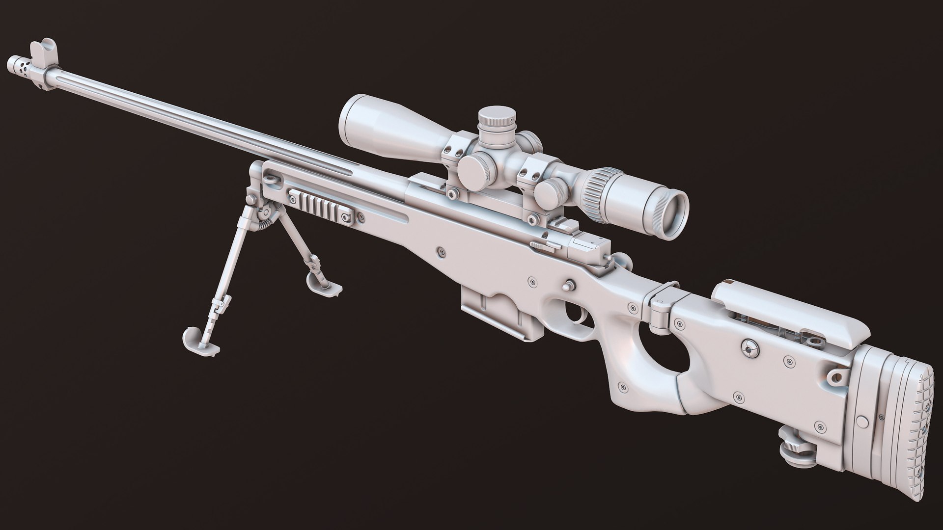 3D AWP Model - TurboSquid 2023188