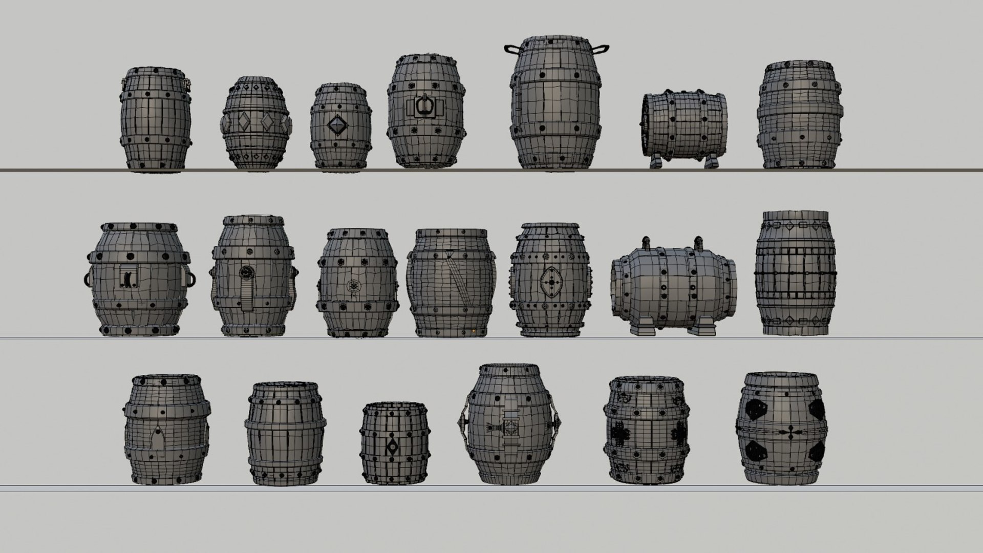 3D model Fantasy Barrels Massive Pack https://p.turbosquid.com/ts-thumb/GL/Hi6kVz/Q5/wrs/png/1718980320/1920x1080/fit_q87/88ec6882546ac55303246e594fc5163b3101a31f/wrs.jpg
