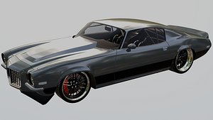 Chevrolet Camaro Pro Touring 1970 3D model
