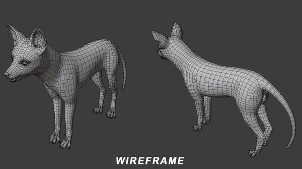 3D Fox - TurboSquid 1781768