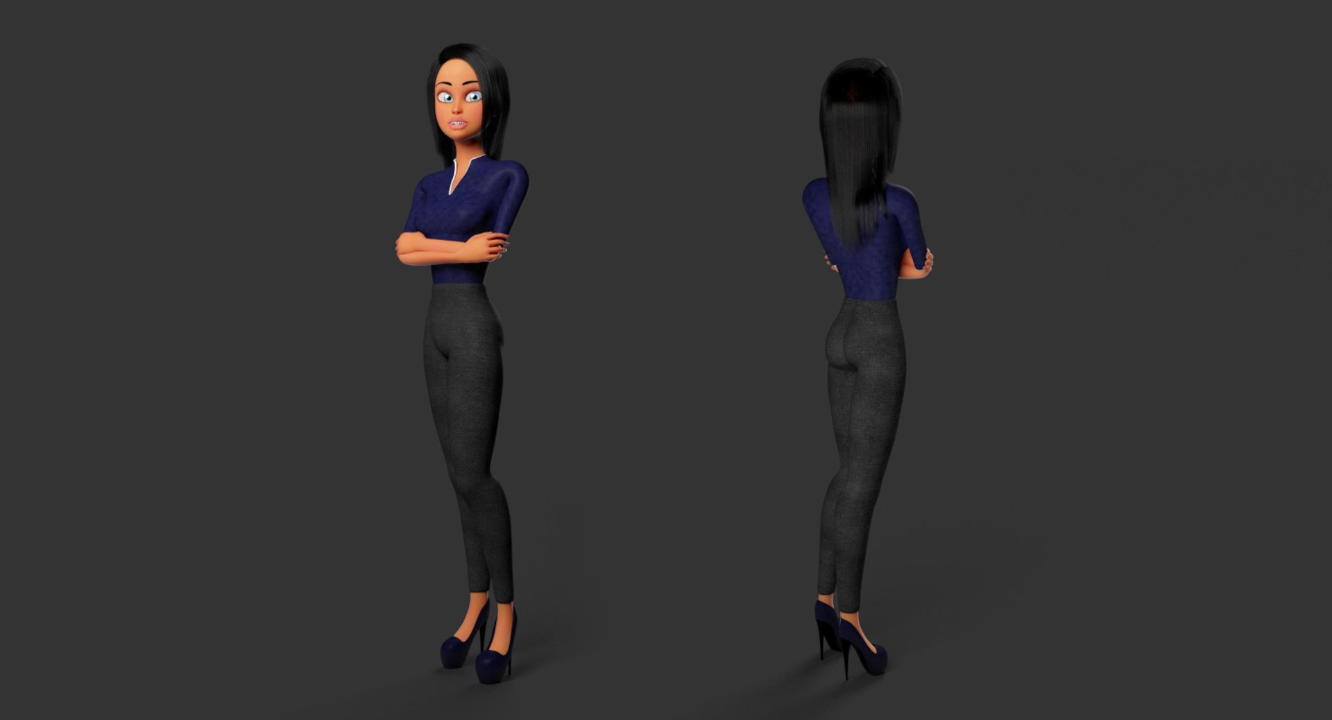 3D business woman cartoon https://p.turbosquid.com/ts-thumb/GL/QjhbzG/nQp0Ei7j/04/jpg/1599683702/1920x1080/fit_q87/e58eafecf6bc67f9af7f336fa4c4ded153d2fcd3/04.jpg