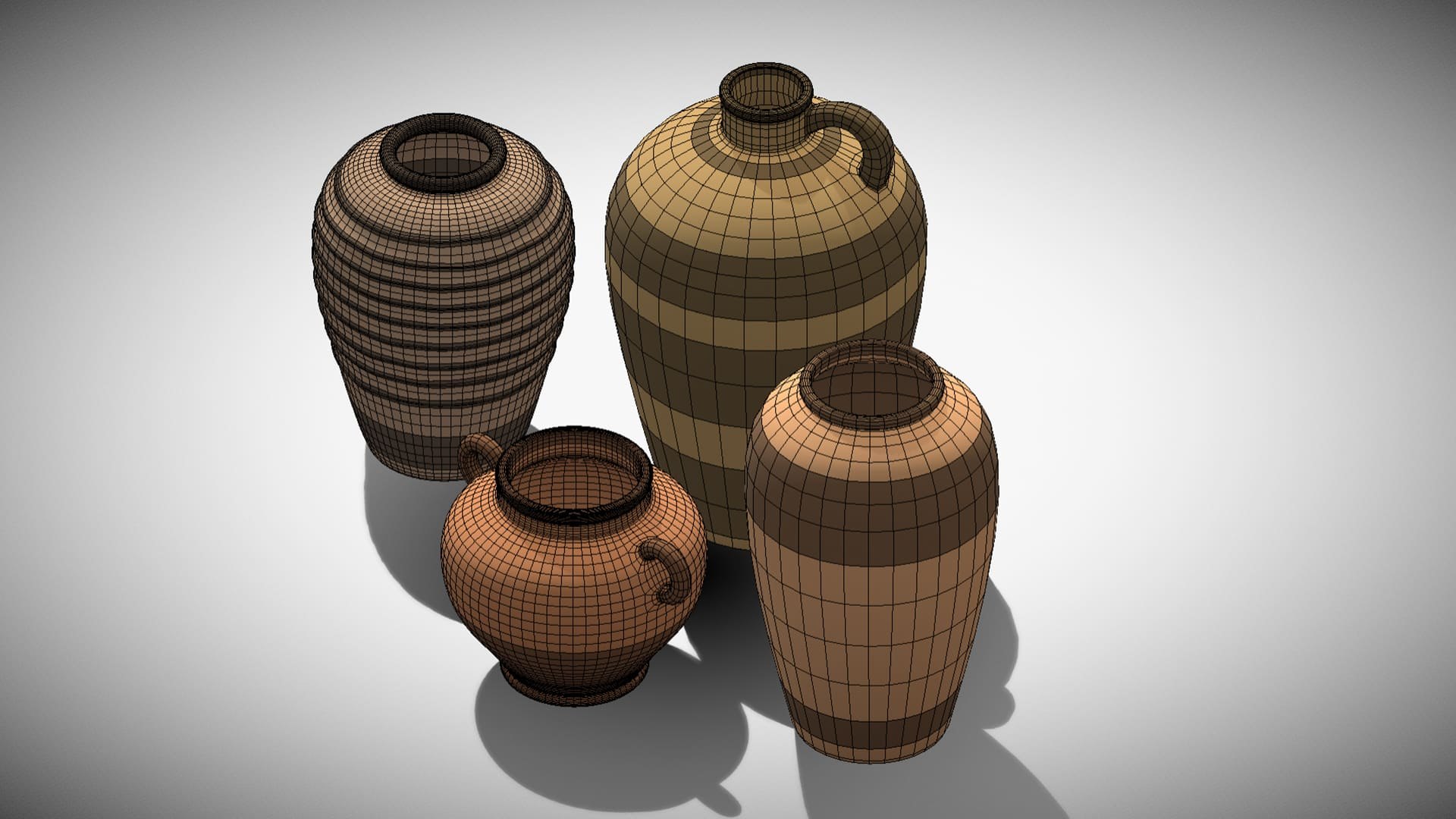 Clay Vases Pack - Clay Color Variety - Low Poly model https://p.turbosquid.com/ts-thumb/GL/TNbEih/Bg/s2.2/jpg/1760341142/1920x1080/fit_q87/e3d538c9f8a7ef2b0ab7e7547ea348a6c40008d6/s2.2.jpg