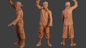 3D Male Music DJ MMDJM 004 model