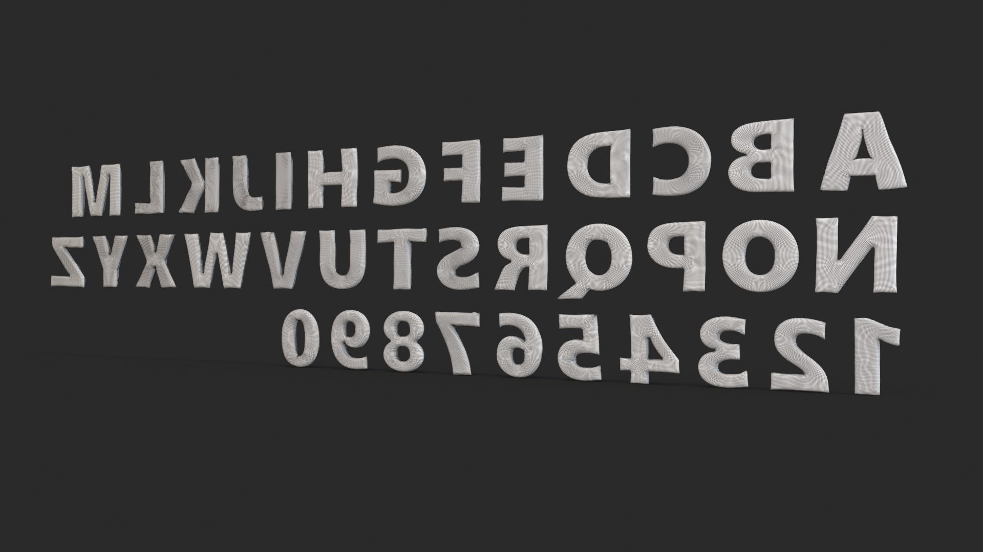 Leather Letter V3 Model - TurboSquid 1862251