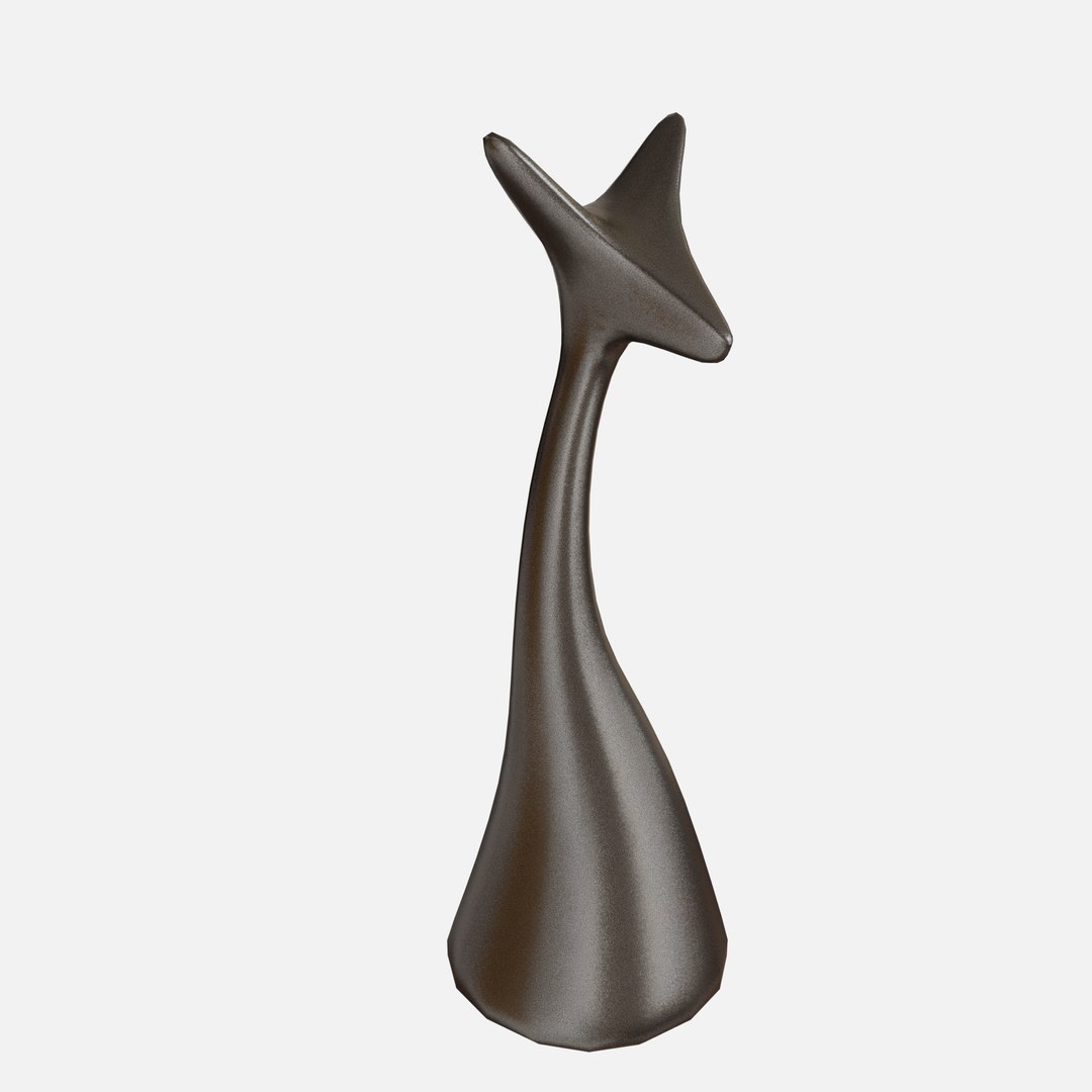 3D Metal Fox Model - TurboSquid 2343342
