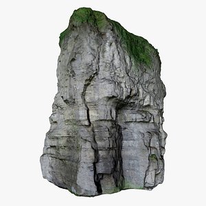 3d model of rock 02 scan