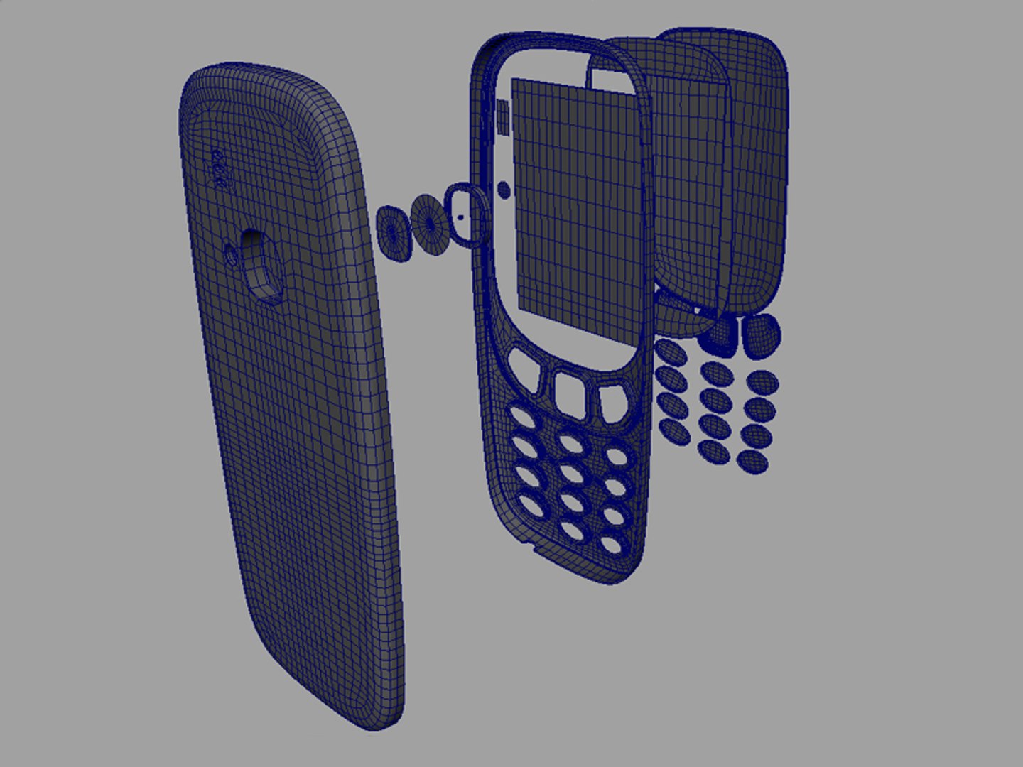 3D 3310 Model - TurboSquid 1155106