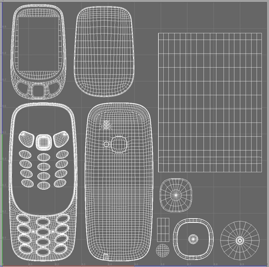 3D 3310 Model - TurboSquid 1155106