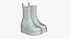 Lederstiefel Damen Gelb