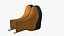 Lederstiefel Damen Gelb