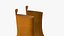Lederstiefel Damen Gelb