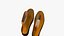 Lederstiefel Damen Gelb