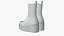Lederstiefel Damen Gelb