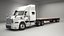 Flatbed Semi Truck and Forklift Bundle(1)