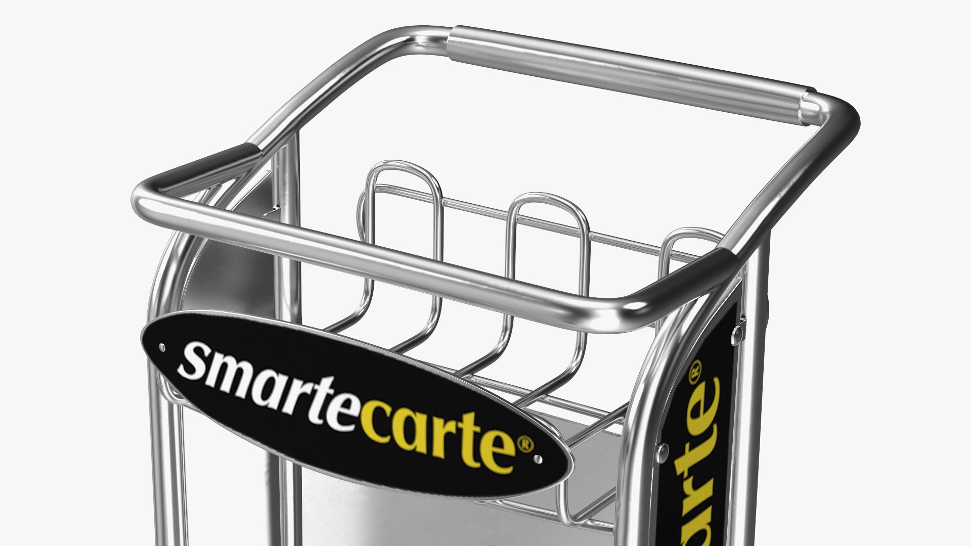 Smartecarte Airport Luggage Cart 3D model TurboSquid 2111018