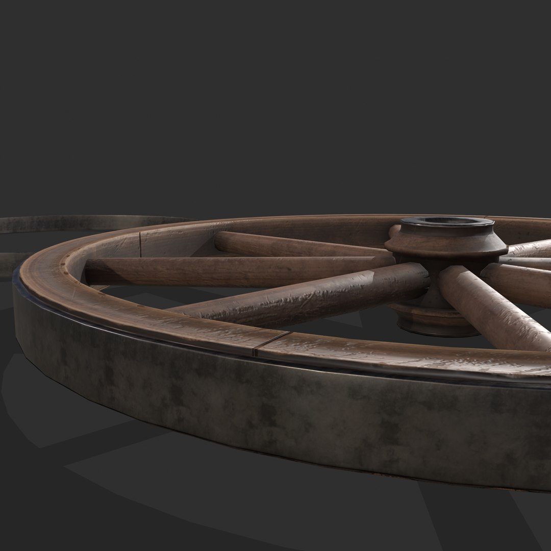 style wagon wheel 3D https://p.turbosquid.com/ts-thumb/GL/ikbam5/Dr/10/png/1616831450/1920x1080/fit_q87/550a9280f1a6269d39175a26ab10714fc5dec850/10.jpg