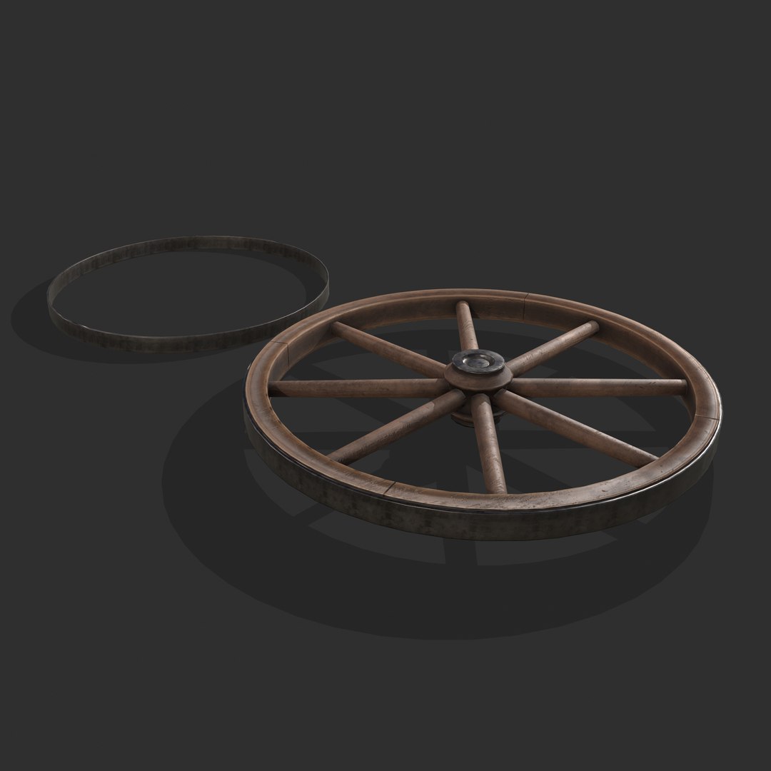 style wagon wheel 3D https://p.turbosquid.com/ts-thumb/GL/ikbam5/Yz/6/png/1616831430/1920x1080/fit_q87/1d22f053420b5b05b146e213e03eafacb0b59a4f/6.jpg