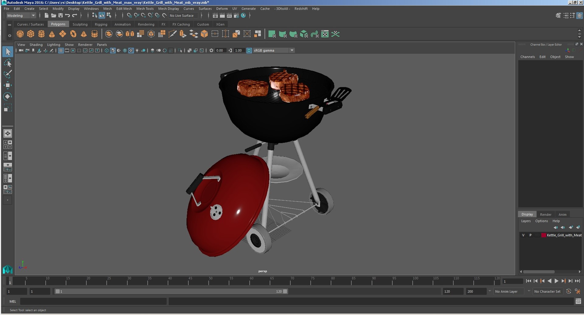 3D kettle grill meat model https://p.turbosquid.com/ts-thumb/GL/kfJEkS/hVOTOmKp/kettlegrillwithmeat3dsmodel031/jpg/1597323455/1920x1080/fit_q87/de4b7796147e5ad58597afb0d0c4974318c4850b/kettlegrillwithmeat3dsmodel031.jpg
