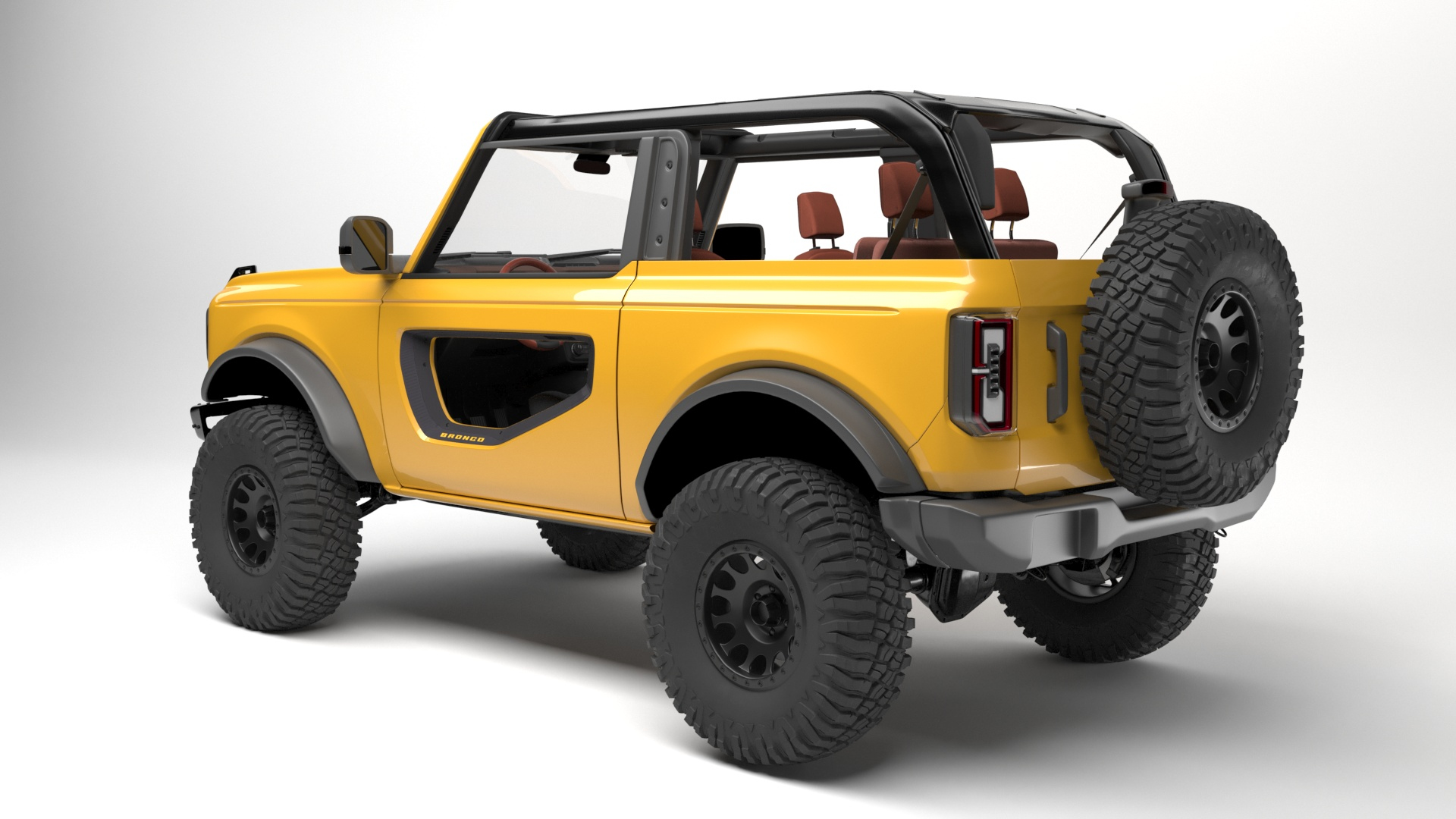 Bronco 2 door model - TurboSquid 1646449