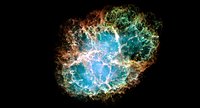 Supernova remnant nebula