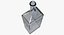 Bottle 10 Liters Rough Glass