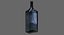 Bottle 10 Liters Rough Glass