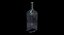 Bottle 10 Liters Rough Glass