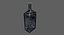 Bottle 10 Liters Rough Glass