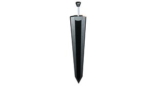 Dragon Slayer from Berserk 3D model