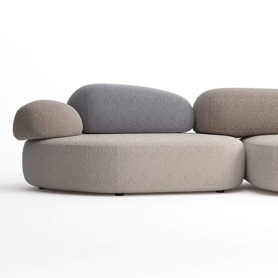 Moroso Pouf piccolo Pebble Rubble