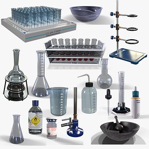laboratory tools pack 1 3D model