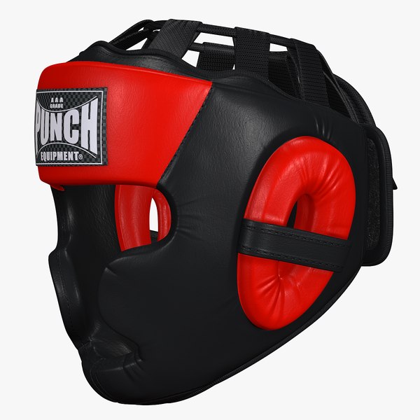 Boxing Headgear Sparring Protection Punch Equipament 3D model