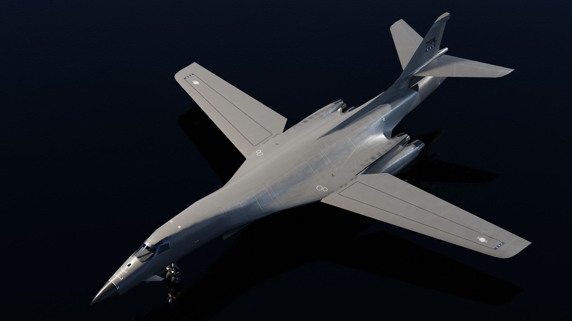 Rockwell B-1B Lancer 3D model https://p.turbosquid.com/ts-thumb/GM/CxnpPQ/Nz/preview05/jpg/1741549267/1920x1080/fit_q87/d5e7b00bbecf25b8bb267706df05f9bcdc8682de/preview05.jpg