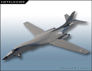 Rockwell B-1B Lancer 3D model