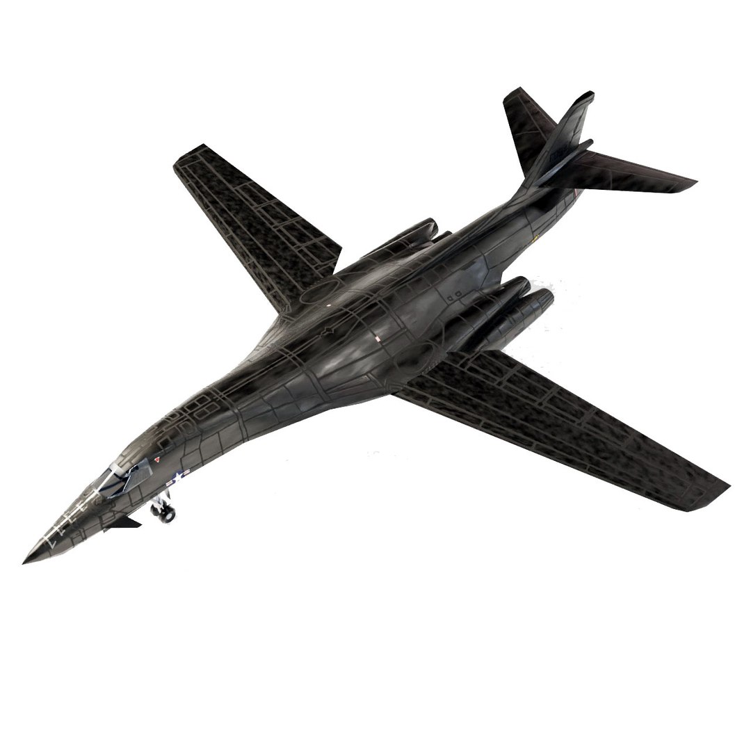 Rockwell B-1B Lancer 3D Model - TurboSquid 1982092