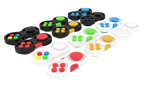 Joypad Controller Fidget Toys Set 3D