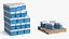 HP Copy Paper Boxes on Wooden Pallet